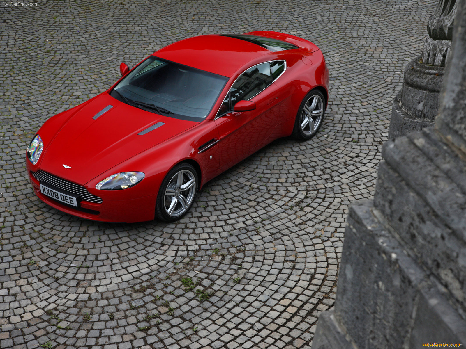 aston, martin, v8, vantage, 2009, 
